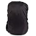 Produktbild Mobestech Wasserdichte Rucksack Regen Abdeckung Rucksack Regenproof Pack Cover für Wandern Camping Reisen 45L (Schwarz)