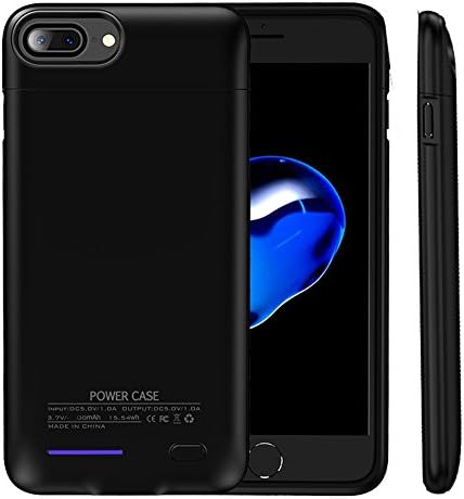 iPhone 7/8 Battery Case, Cofuture 3000mAh Magnetic Rechargeable External Battery Charging Case Portable Charger Ultra Slim Backup Power Bank Case with Kickstand for iPhone 6 6s 7 8 (4.7 inch), Black