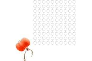 EUROKAN TACKLE Pellet Bait Bands Bands Fishing Size L M S 100 Carp Coarse Pellet Bands Banding Tool