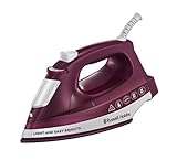 Russell Hobbs 24820-56 Fer à Repasser Vapeur Light and Easy, Défroissage Vertical Possible - Violet