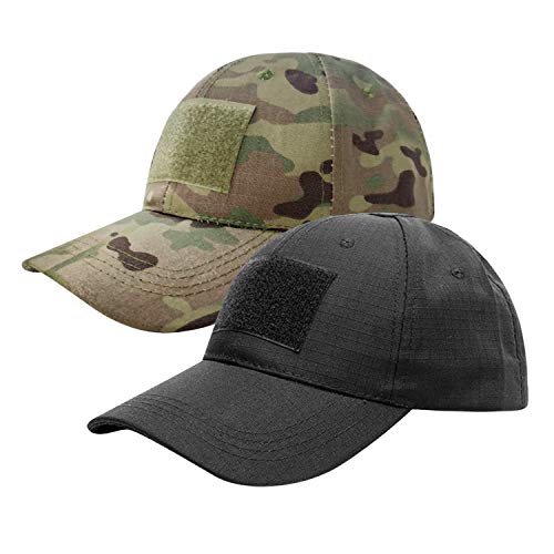 Justay Set da 2 Cappello Uomo da Baseball Tattico Camo Militare per Sport all'Aria Aperta Unisex Hat