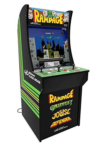 Tastemakers Arcade1Up Mini Cabinet Arcade Game Rampage 122 cm Gadgets