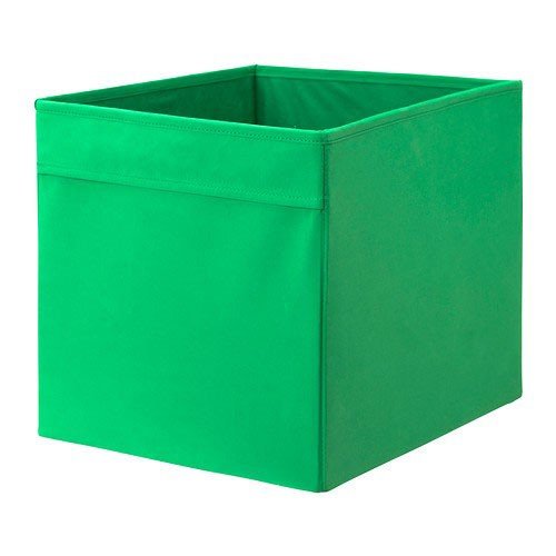 IKEA DRÖNA Box für EXPEDIT Regal; in grün (33cm x 38cm x 33cm)