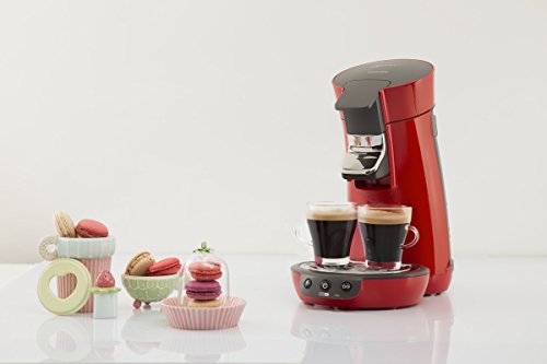 Philips HD7826 Senseo Viva Café Kaffeepadmaschine, Kirschfarben one size Cerise acidulée - 4