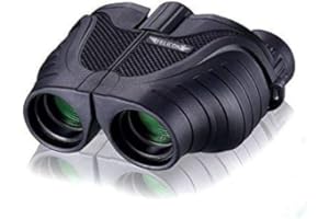 FELiCON prismáticos 10 x 25 BAK4 de Moda portátil Zoom HD Azul visión Nocturna prismáticos telescopio para Adultos y niños Sky Star Gazing Ver diseño de pájaros y Viajar Turismo Escalada