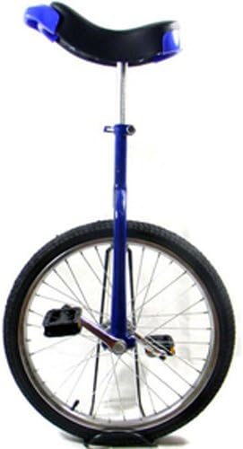 20" Unicycle With Chrome Plated Wheel (Blue)