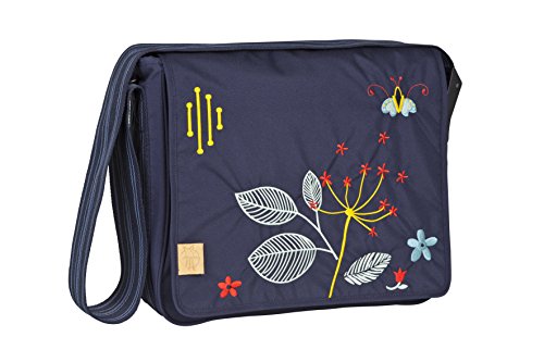 Preisvergleich Produktbild Lässig Casual Messenger Bag Wickeltasche / Babytasche inkl. Wickelzubehör Folklore navy