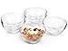 Produktbild Bluespoon Schüsseln aus Glas 850 ml 16 cm Ø 6 teilig | 6 Glasschüsseln für den Alltag | Universell einsetzbar als Salatschale, Müslischüssel oder Dessertschale | Stapelbar und spülmaschinengeeignet