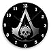 Produktbild Den Preis Kanonen – Wanduhr Geek Assassin Creed Logo Swag aus Glas