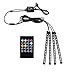 Produktbild Auto-Streifen Light Car Auto Music Control RGB Strip Licht USB Flexible LED Atmosphäre Licht Auto dekoratives Licht mit IR-Fernbedienung 8 Farbe …