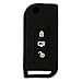 3-button Car Remote Black Silicone Key Case Shell Cover For Mahindra XUV 500 RS.129.00