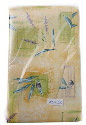 friedola Wachstuchtischdecke Trend – Vlies Rückseite – Muster Lavender MADE IN GERMANY (160x220cm) - 2