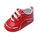 Produktbild Sannysis Kleinkind Säuglingsbaby Sportschuhe Hallenschuhe Kinder Sneaker Jungen Mädchen Kinderschuhe Turnschuhe Jungen Trekking Wanderschuhe (12, Rot)