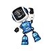 Produktbild Hatime Novelty Intelligent Induction Mini Robot, Electric LED Sound Intelligent Alloy Robot Toys Novelty Phone Stand Kids Toys Gift (Blue)