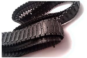 HENG LONG Original Plastic Panzerketten, Kunststoff | Set für 1:24 Panzer RC Modell Type 90 3808, Leopard II 3809, Abrams 3816 | Ersatzteil für Markenmodelle, Taigen, 16-016