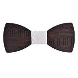 Tipo de proyecto: Pajarita de madera; Ancho de corbata de lazo: Normal