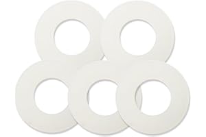 Mendorio Flush Valve Seal Replacement, Compatible with Geberit 816.418.00.1 Flush Valve Washer Seal, Silicone Sealing Washer (5-Packs)