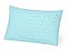 Cot Bed Duvet Cover and Pillowcase Set, Aqua Blue with Multi-coloured Dots