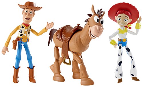 Preisvergleich Produktbild Disney Pixar Toy Story 4" Basic Figures (3 Pack) Woodys Roundup