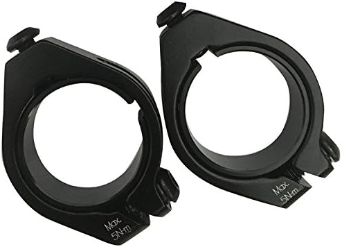 Ryder Seat Post Water Bottle Cage Clamp Mount, Black, 30.9mm