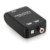 Ausgang: koaxialer S/PDIF Ausgang (Cinch)