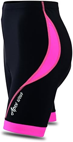 Women Cycling Tights Shorts Padded Ladies Leggings Cool Max Anti Bac Pad