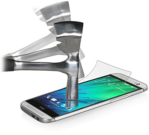 StilGut Displayschutzfolie Panzerglas für HTC One M8 - 4