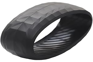 Haishine Protezione ruota per Worx Landroid M500 M700 S300 M1000 L1000 Miglioramento della trazione Gomma Ruota Anteriore