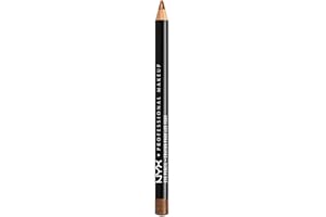NYX Professional Makeup - Slim Eye Pencil - Crayon eyeliner - Fins et affûtés - Formule crémeuse - Longue tenue - Bronze Shimmer