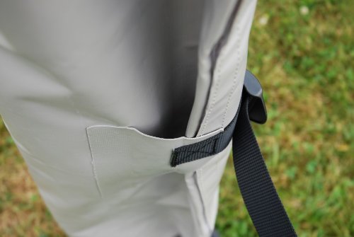 Abdeckhaube Schutzhülle Haube Hülle Schutz für Wäschespinne mit Dehnungsfalte und Fixierriemen ø22 x 180 cm – aus LkW-Plane - 3