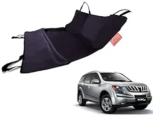 WolkomHome 100% Waterproof Car Pet Rear Seat Cover Dog Hammock Make Black Red for Mahindra XUV 500