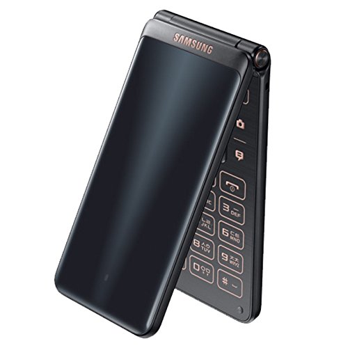 Samsung Galaxy Folder 2 Flip Phone 3.8inch, 480 x 800 Pixels (Black)
