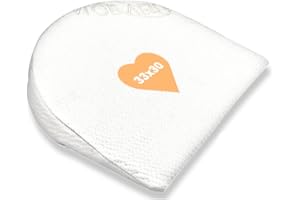 ‎BESTCARE BestCare Bettkeilkissen 33x30 x7cm sitzkissen sitzerhöhung sitzpolster orthopädisch schaumstoffkissen zum sitzen Aloe Vera bezug