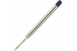 Monteverde - Recambio para bolígrafos Parker (trazo suave, punta media, 2 unidades), color morado