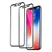 Produktbild RHESHINE Panzerglas Schutzfolie Kompatibel für iPhone X / iPhone 10, 3D Vollständige Abdeckung Displayschutzfolie, 9H Gehärtetem Glas Folie, Anti-Öl Anti-Kratzer Anti-Fingerabdruck (2 Stück, Schwarz)