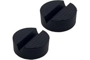 ACONDE Gumowa nakładka na lewarek samochodowy, 2 sztuki, manewrowy podnośnik samochodowy do podnośników samochodowych, okrągłych