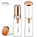 Produktbild CYOUH Elektrorasierer Damen Haarentferner für Frauen elektrischer schmerzloser Damenrasierer für Gesicht Härchen/Bein/Hand/Bikini Linie/Achselhöhle Mit Eingebautem LED Licht - 2 Pack
