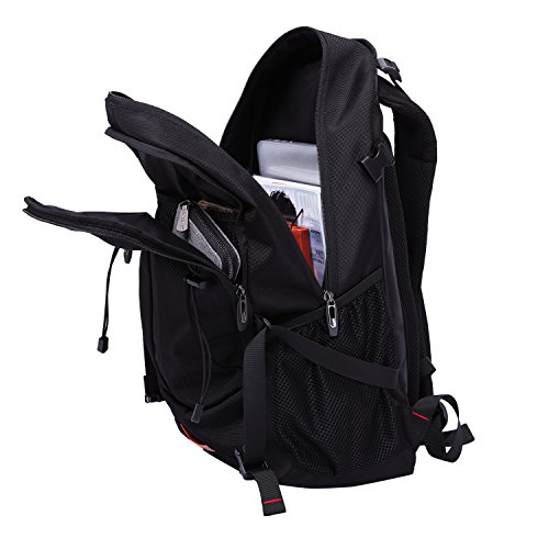 BanGe Wasserdicht Laptop Rucksack 17 Zoll Business Backpack Rucksäcke Multifunktionsrucksack Schwarz - 3