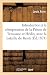 Produktbild Introduction  La Rimpression de la Prinse de Terouane Et Hdin, Avec La Batai (Sciences Sociales)
