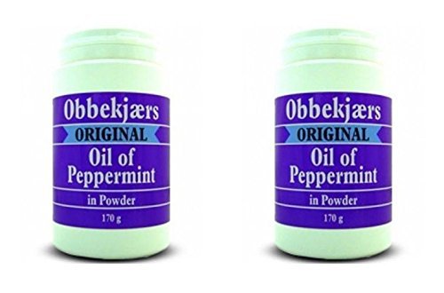 (2 PACK) - Obbekjaers Peppermint Powder | 170g | 2 PACK - SUPER SAVER - SAVE ...