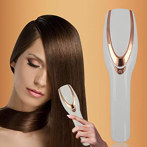 Preisvergleich Produktbild Adminitto88 Elektrischer Lasermassage-Kamm, Infrarot-Phototherapie-Kopfhautmassag... Kopfpflege Elektrische Massage-Kammbürste Mit USB Aufladbar, Für Haarwachstum