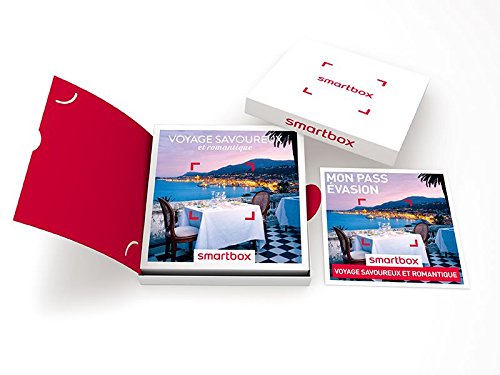 41eDjHrZFuL SMARTBOX - Coffret Cadeau - VOYAGE SAVOUREUX ET ROMANTIQUE - 1040 séjours : hôtels de 3* à 5*, châteaux, manoirs et domaines