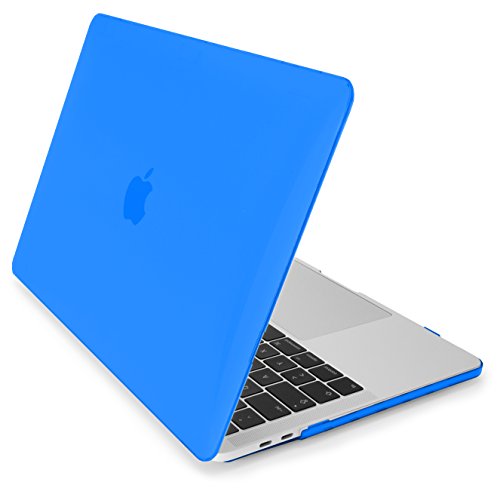 MyGadget MacBook Pro 13 Zoll *Crystal* Case - Model mit / ohne Touchbar Ende 2016 (A1706 / A1708) Plastik Mac Hülle Schutzhülle Hartschale Cover (Blau)