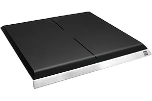 One For All SV9395, Antena de TV Amplificada para Interior, Recibe TDT en un rango de 25km, Antena Ultra HDTV Digital, Incluye Cable Coaxial de Alto Rendimiento, VHF/UHF, negra