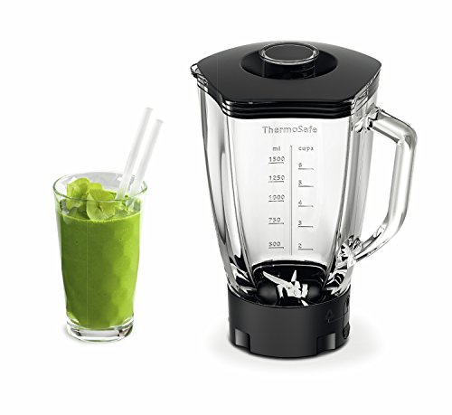 Bosch MUZ9MX1 ThermoSafe Glasmixer mit Edelstahl-Messer für Küchenmaschine OptiMUM - 4