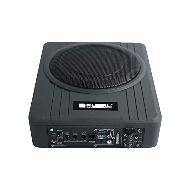 600w Powered Subwoofer Bass Remote, Auto Subwoofer Aktiv Übergewicht Audio Subwoofer Lautsprecher Modified High Power Lautsprecher Home 10inch 12V – Bild 3