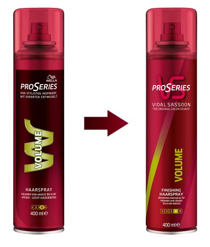 Vidal Sassoon Pro Series Volumen Haarspray, 6er Pack (6 x 400 ml) - 2
