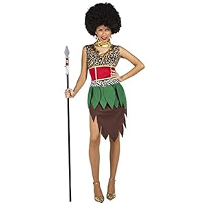 Disfraz Africana chica adulto