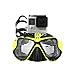 Produktbild Shoot Tauchen Maske, Tauchen, frei Tauchen, Schnorcheln Maske, Erwachsene, schwarz, flexiblen Silikon, die optimale Maske, Klarheit und Beständigkeit, perfekt Dives jedes Mal, für GoPro Hero HD, Hero 4, Hero 3 +, Hero 3, Hero 2, Hero 1, Gopro Kamera Zubehör