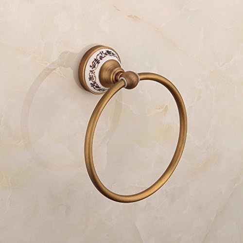 GJ-Heavy antique European-style bathroom accessories bathroom towel ring
